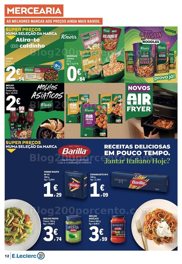 Antevisão Folheto E-LECLERC Promoções de 16 a 22 julho
